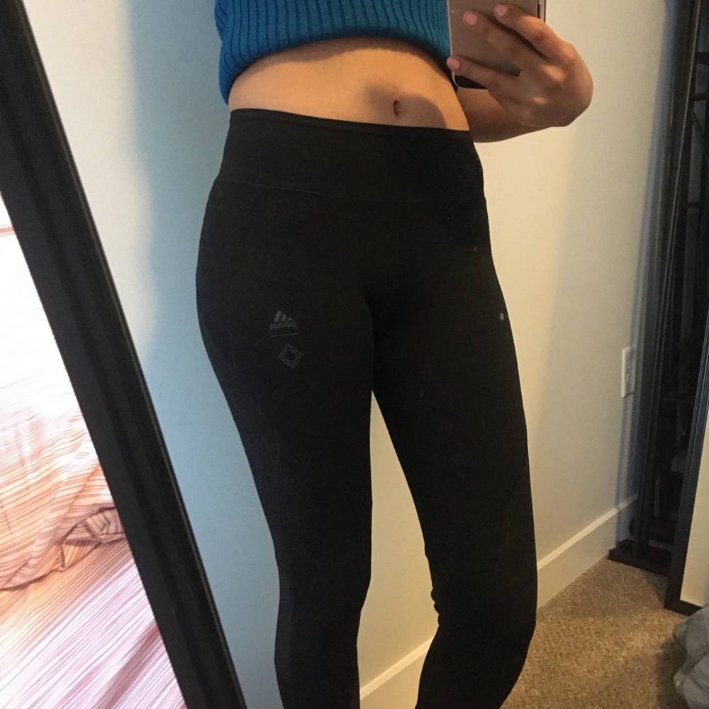 Adidas Wanderlust Cut & Sewn Mesh Leggings Tight